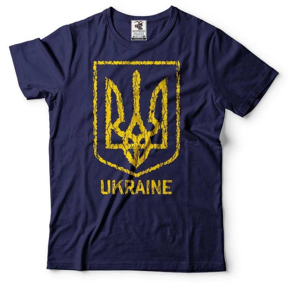 Ukraine Trident T shirt, Ukraine, Ukraine Coat Of Arms, Ukrainian Patriotic Tee
